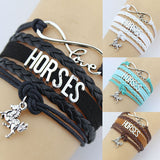 Bracelet "I Love Horses"