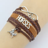 Bracelet "I Love Horses"