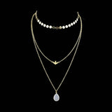 Nechlace "Bird Pattern"