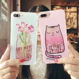 Dynamic "Cartoon Cat" Case For Iphone