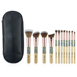Ensemble de 12 Pinceaux en Bambou