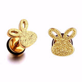 Earrings "Golden Rabbit"