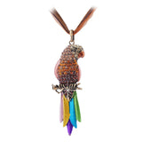 Necklace "Lovely Parrot"