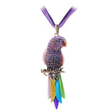 Necklace "Lovely Parrot"